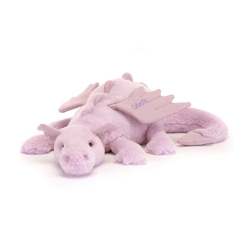 Jellycat Lavender Dragon (Sizes Available)